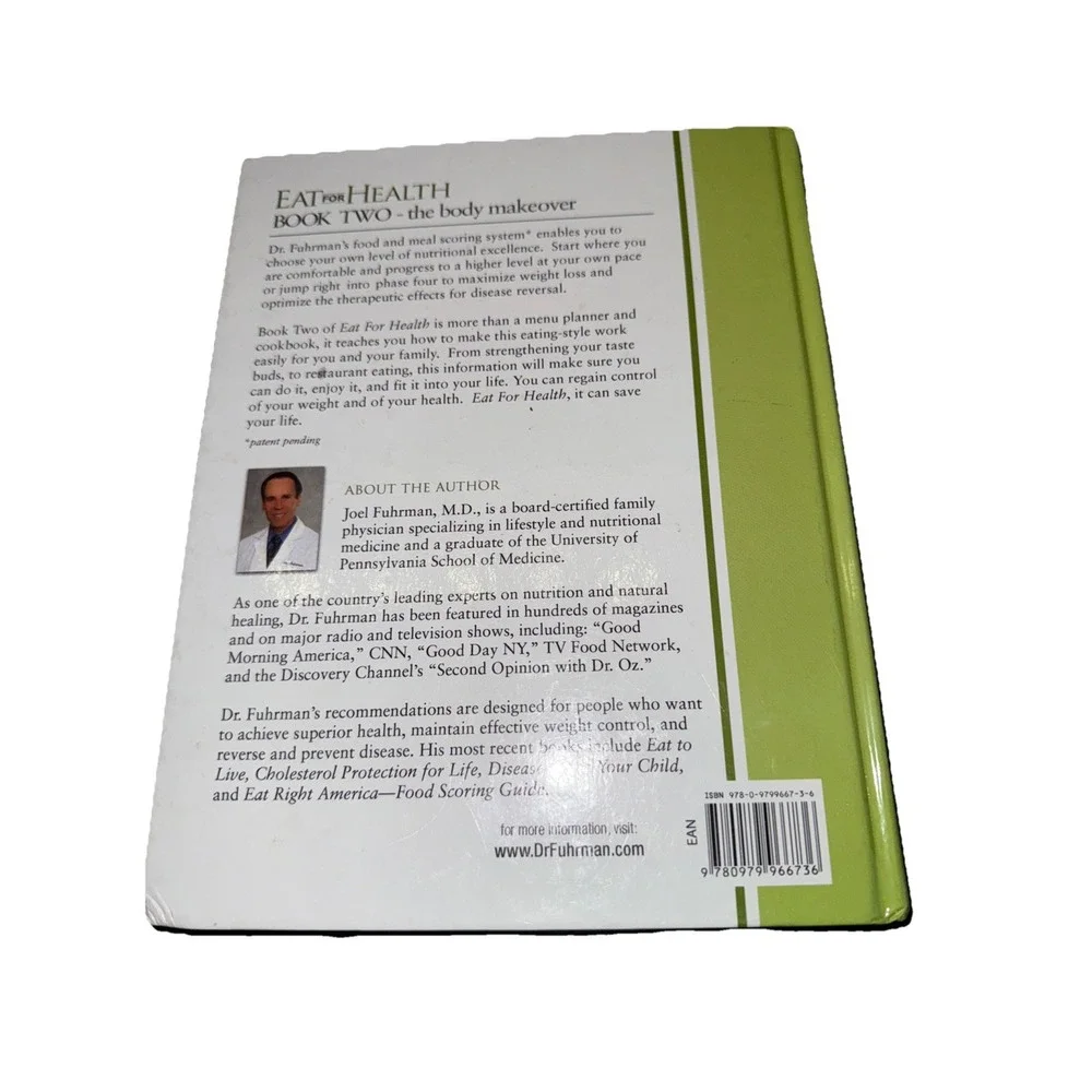 Eat for Health : Lose Weight, Keep It off, Look‎ Younger, Live Longer by Fuhrman